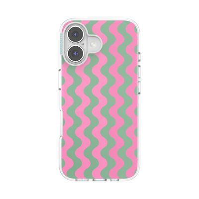 Wavy Flamingo — iPhone 16 MagSafe Case